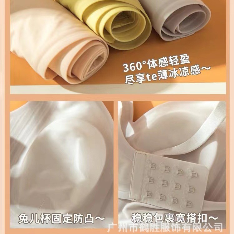 Venta directa de fábrica comercio electrónico transfronterizo Sudeste de Asia Vietnam Tailandia damas sin costuras sujetador de recogida lateral cómodo