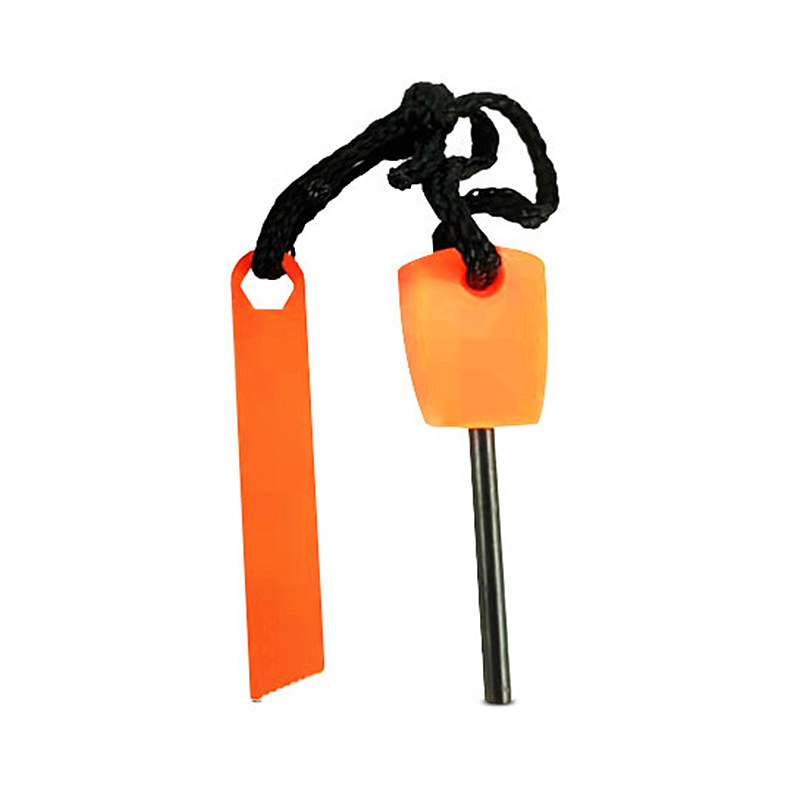 Versión de alta calidad que acampa PSK supervivencia abierto MINI tamaño pequeño MINI Firestone tira de magnesio toma de fuego impermeable varilla de magnesio 20g