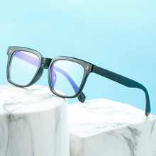 新款TR90眼镜框架男士全框架大方框眼镜框防蓝光平镜时尚学生眼镜