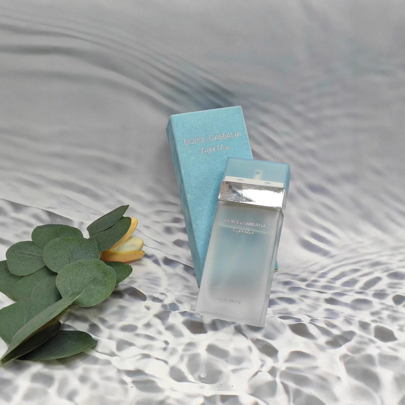 Foreign Trade Hot-Selling Product 100ml Light Blue Unisex Perfume European and American Style Dg Long-Lasting Fragrance Cross-Border Perfume Strong Fragrance