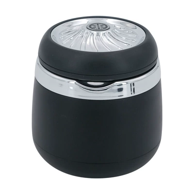 indoor dual-purpose invisible universal – Car ashtray - n18b-pointed-mouth-silver