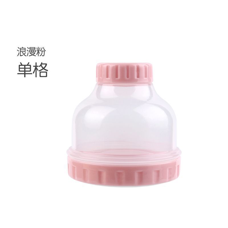 Caja portátil de leche en polvo para bebés de gran capacidad, tanque de almacenamiento de leche en polvo para bebés, mini pequeño sellado a prueba de humedad