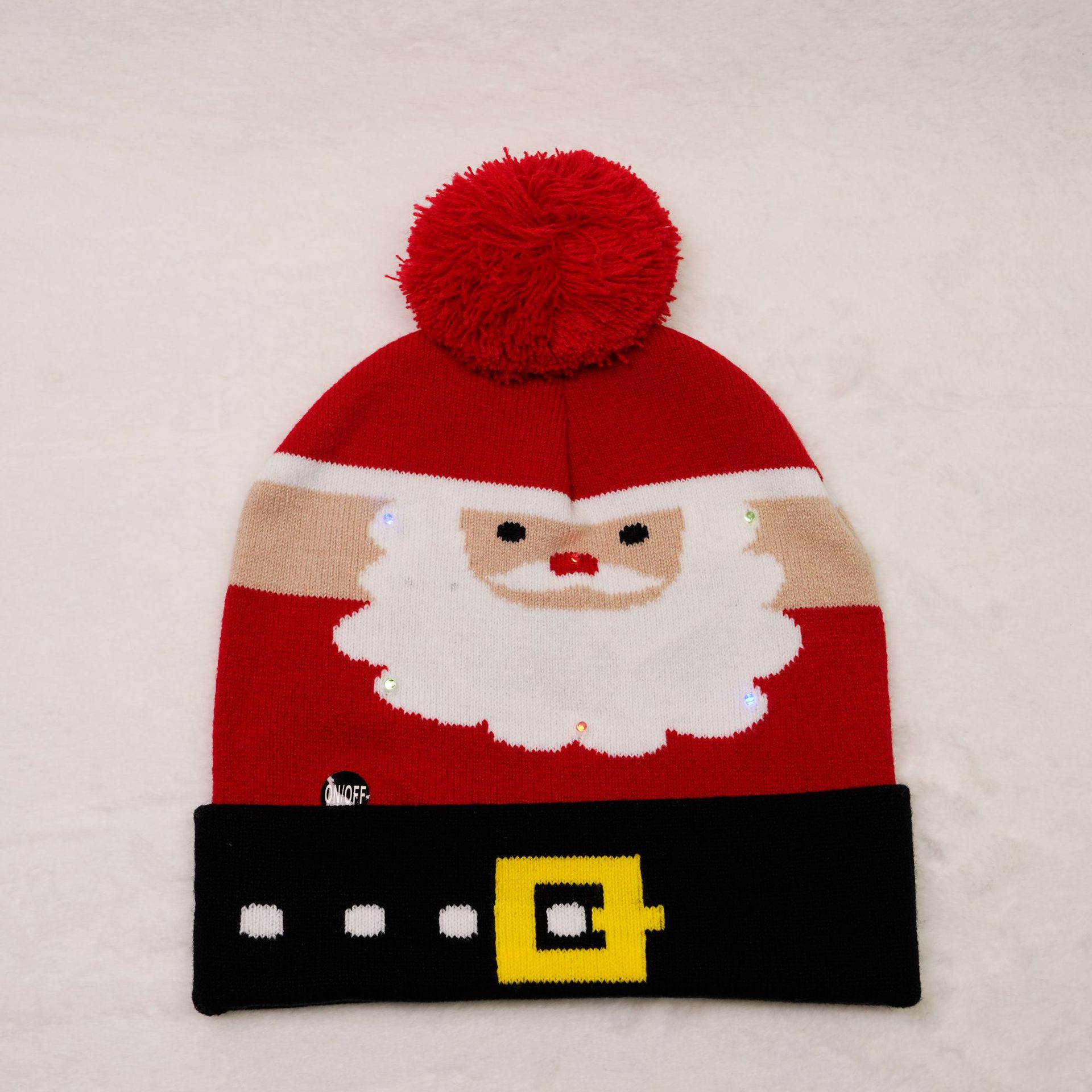 Unisex IG Style Santa Claus Snowman Elk Eaveless Wool Cap display picture 8