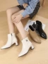 圆头春秋季新款女单高跟鞋