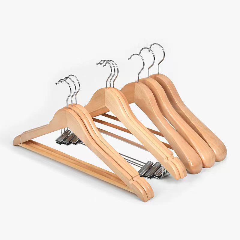 옷걸이, 가정용 옷걸이, 원목 옷걸이, 공장 자체 운영, 무료 로고 각인, 호텔 전용 흔적 없는 옷걸이