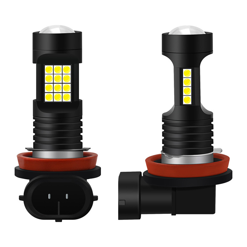 Directo de fábrica nueva lámpara de la niebla del coche LED H8 36SMD 3030 Spotlight H11 lámpara de modificación de la lente