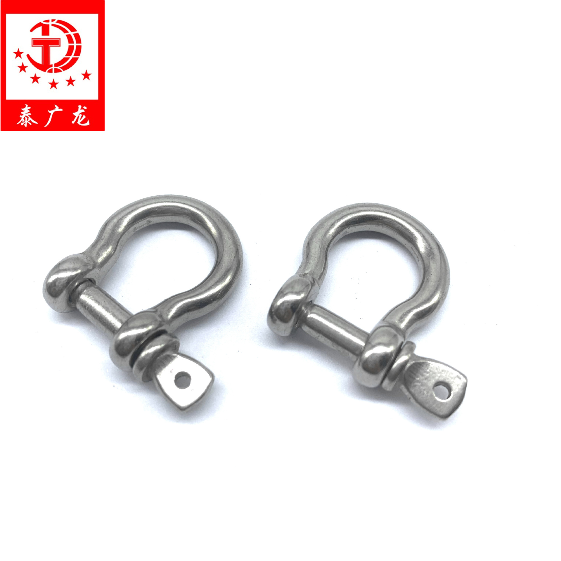 泰广龙直供正品304不锈钢材质弓形卸扣4mm