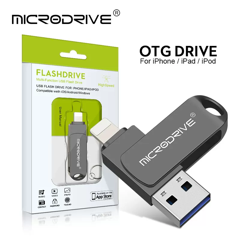 适用苹果金属3.0usb128g亚马逊 速卖通 爆款优盘256g二合一U盘64g