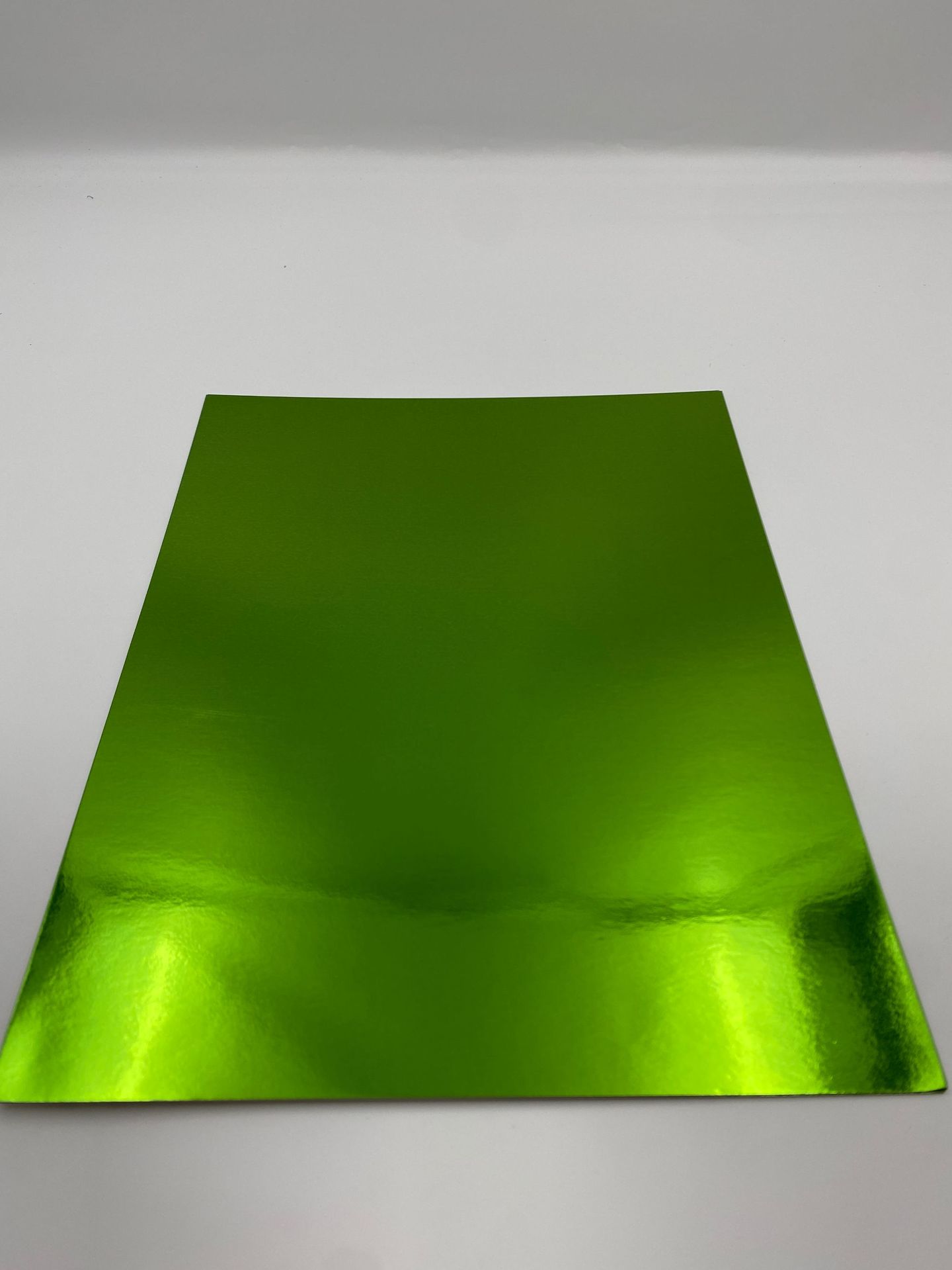 250g A4 monocromático 10 hojas verde esmeralda