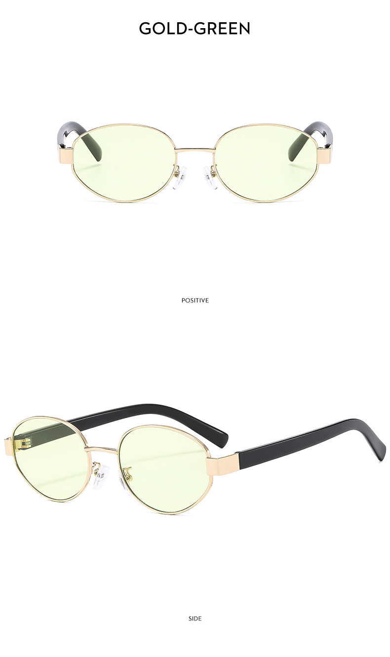 50g Weight Full Frame Glasses Structure Sunglasses Classification Ac, UV400 Protection Lens Material Oval Frame Glasses Style Travel, Fishing Occasion Solid Color Pattern All Seasons Season Women's Gender Casual Style Casual Solid Color Ac UV400 Protection Oval Frame Full Frame Women's Sunglasses 10