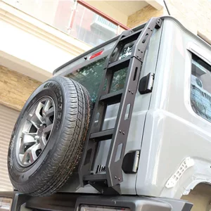2018+3 Door 5 Doorbell Jimny Jimny Aluminum Alloy Tailgate Ladder Tail Ladder Jc74Jb74Xl Off-Road