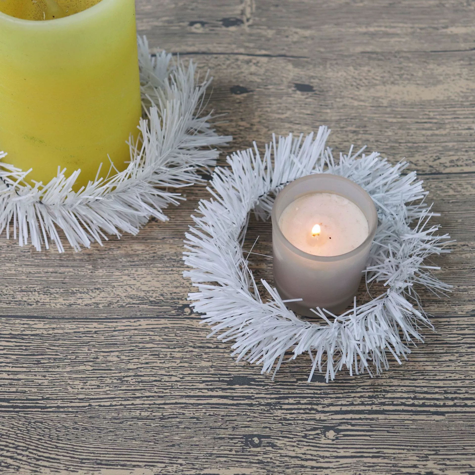 Candle PVC with bow, wholesale, European style, Amazon