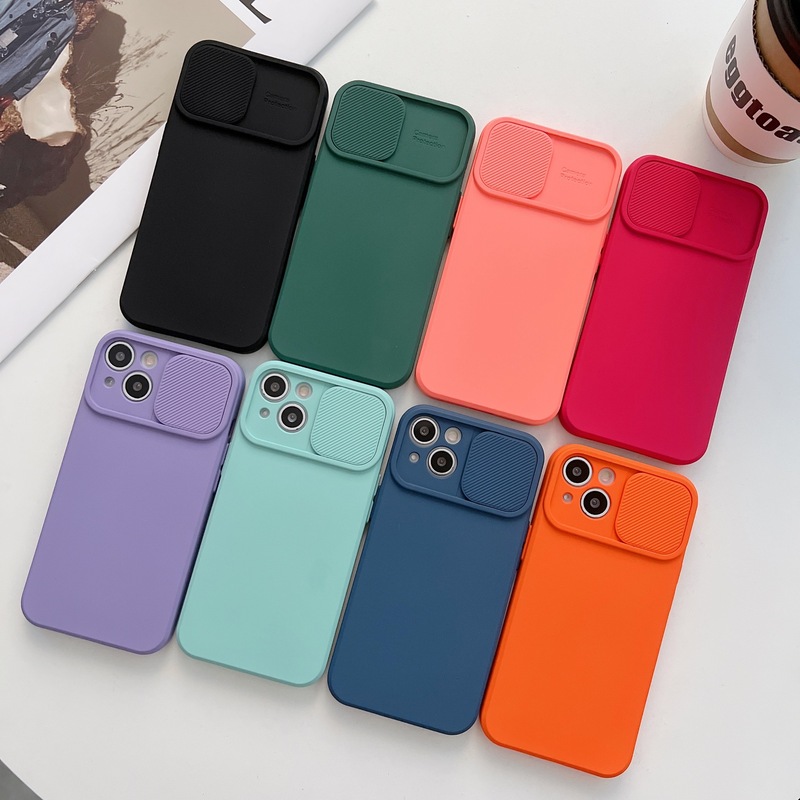 The Lens Is Suitable for Apple 13 Mobile Phone Case Iphone14/Pro/Max All-Inclusive 11 Silicone 12 Protective Cover Anti-Fall