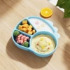 Dinosaur, dinner plate, with gem