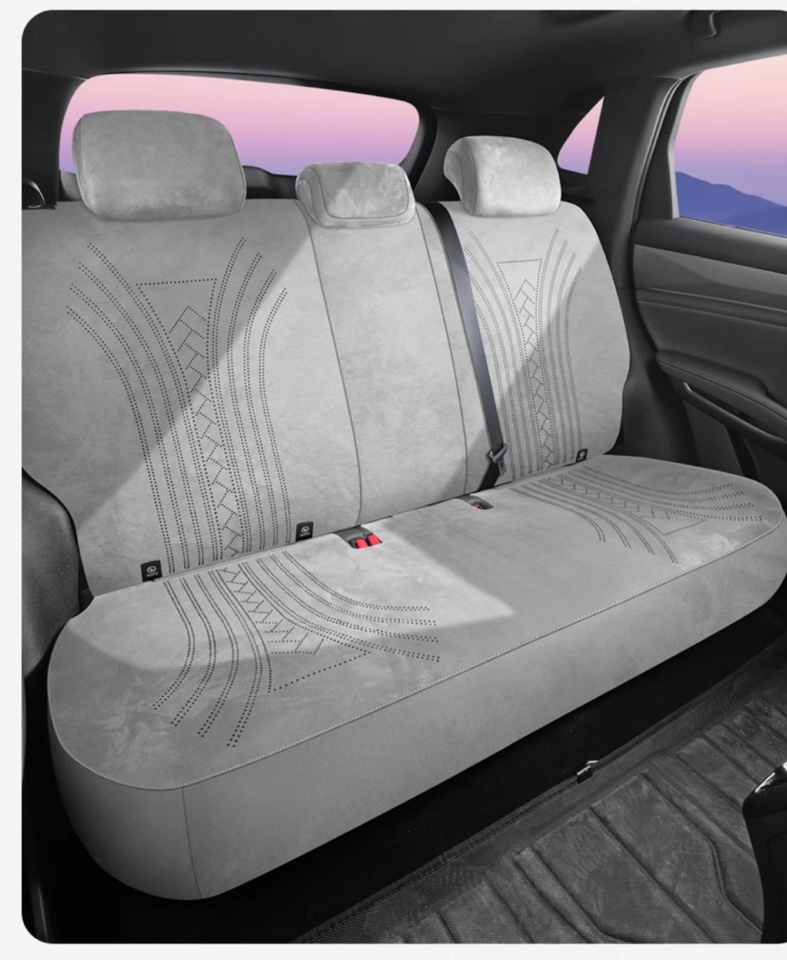 25 Byd Song Pro Second Generation Car Seat Cushions, Universal Seat Covers for All Seasons, Rams Ventilated Saddle Cushion Seat Covers