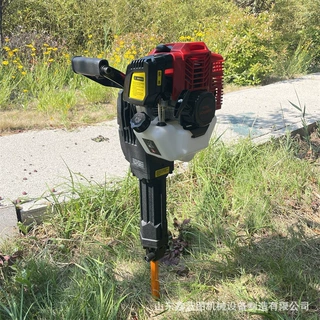 手提大功率汽油破碎锤 二冲程小型冲击钻 水泥路面开沟汽油镐