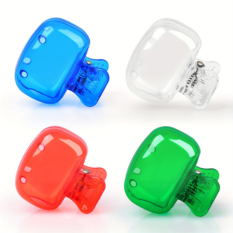 Clip de almacenamiento de cepillo de dientes, tapa protectora de cepillo de dientes esencial para viajes, caja de cepillo de dientes de plástico portátil, stock de fábrica al por mayor