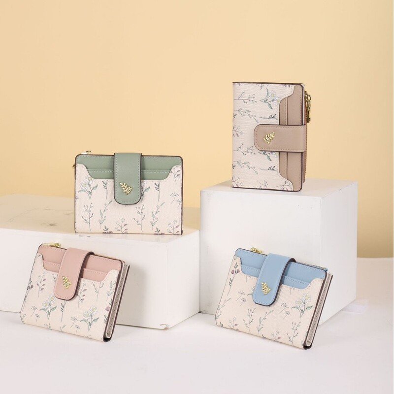 Original Design Short Women's Wallet, Trendy Niche Coin Purse, Card Holder, Fresh Style Student Wallet, High-End Women's Wallet