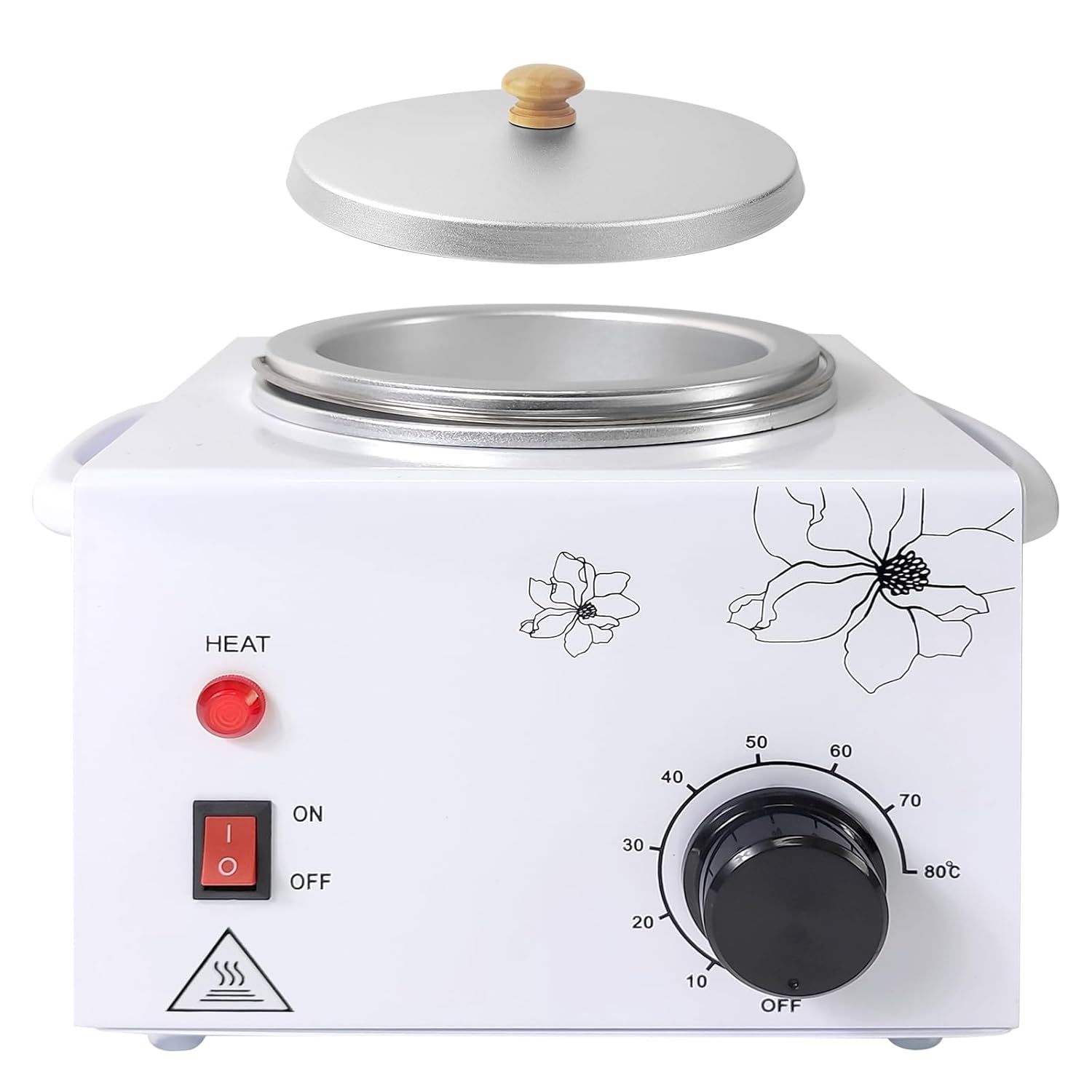 Kindergarten's Best-Selling Amazon Product: 500Cc Temperature-Controlled Single-Stove Wax Melting Machine, Constant Temperature Hot Wax Machine, Hair Removal Beeswax Heater