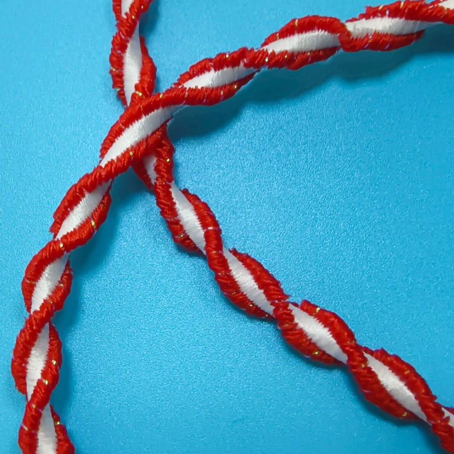 0,5 см цветной небольшой ароматный ветер волнистый кружевной аксессуар для одежды украшения DIY из золота и серебра с эластичных ремешков