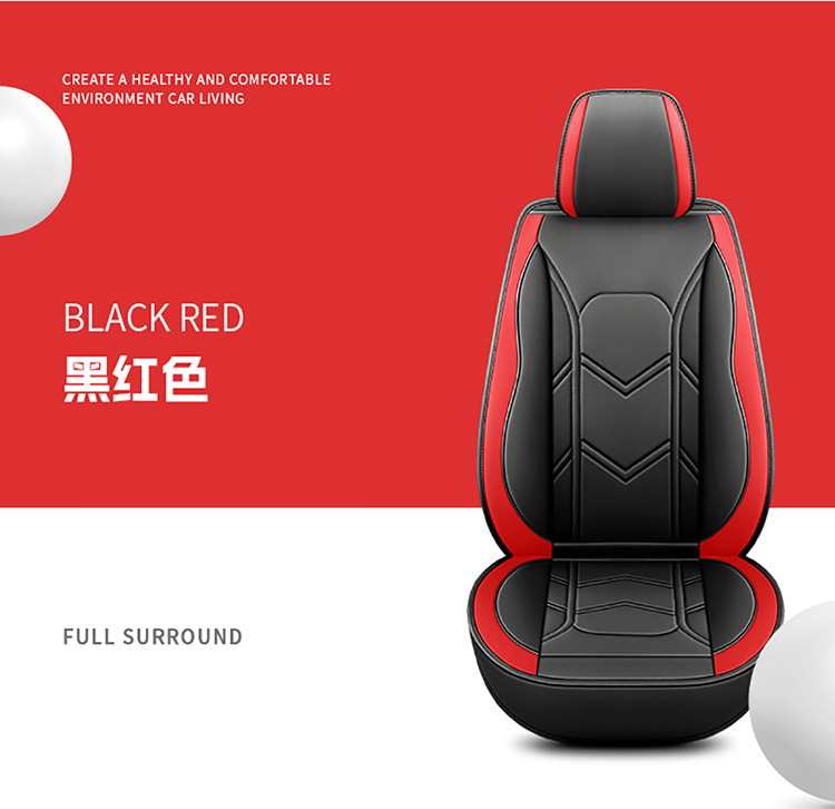 2025 New Cross-Border Car Seat Cushions, All-Season Universal Full Leather Seat Covers, Fully Enclosed Seat Covers, Wholesale from Manufacturers