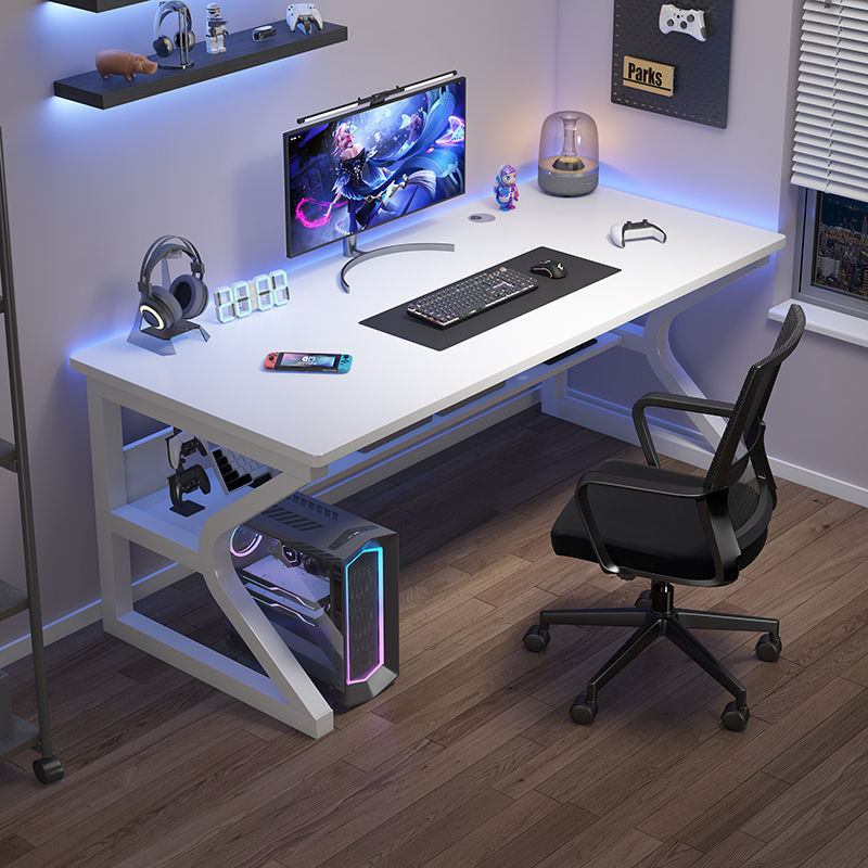 Desktop Computer Table, Home E-Sports Table and Chair, Bedroom Simple Table, Work Table, Desk, Student Study Table, Office Desk