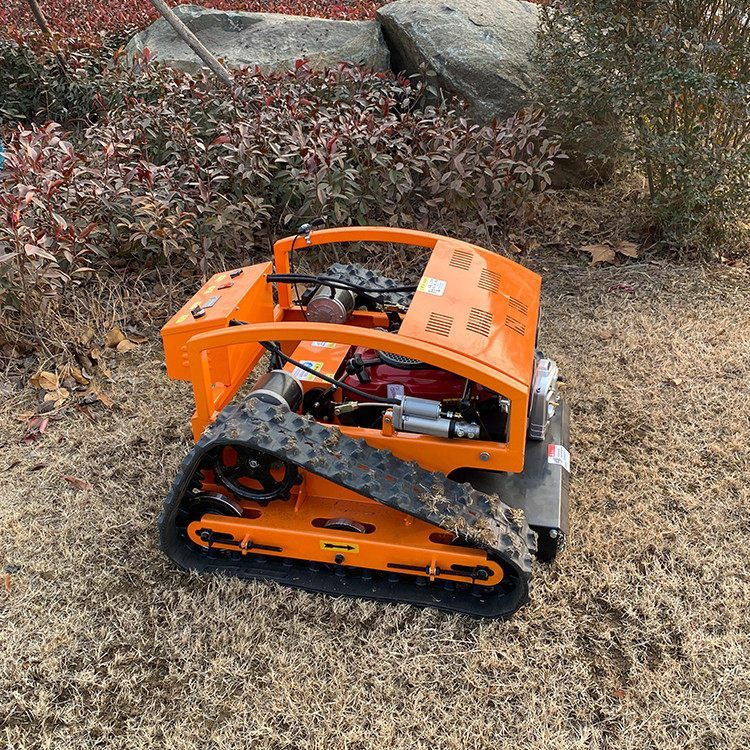 Cortacésped de pista pequeña con control remoto