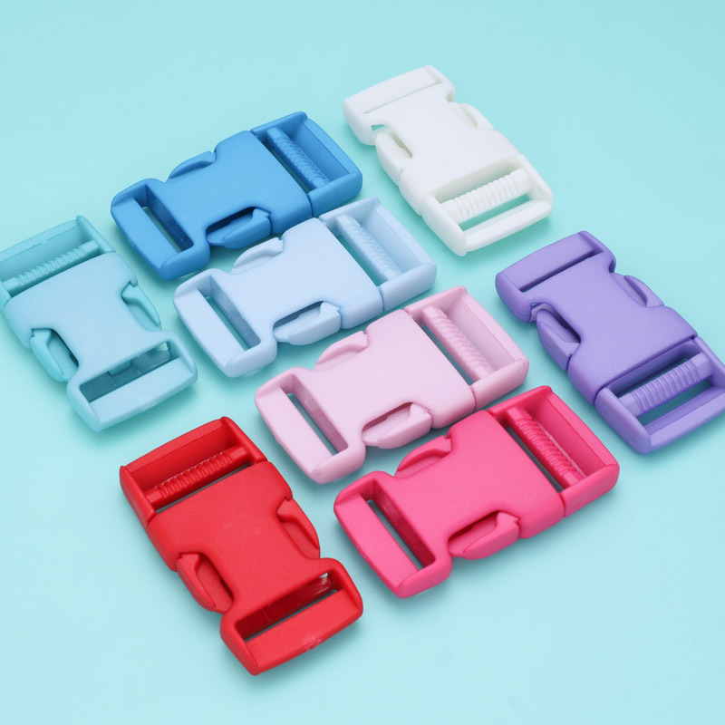 カラフルなプラスチックバックルアウトドア登山バッグ荷物樹脂バックルアクセサリースクールバッグバックパックウェビング固定調整バックル|undefined