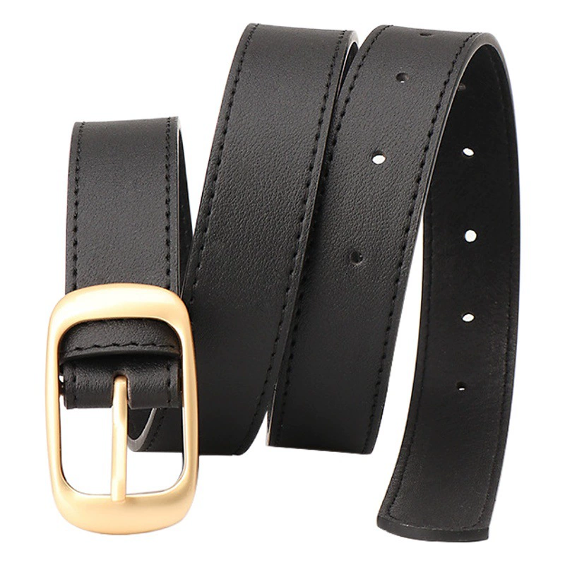 Интернет-красный поп модный дикий женский ремень простой стиль продвинутый смысл игольчатый ремень женский декоративный джинсовый ремень