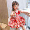 Skirt with bow, small princess costume, dress, summer clothing, Lolita style, children's clothing