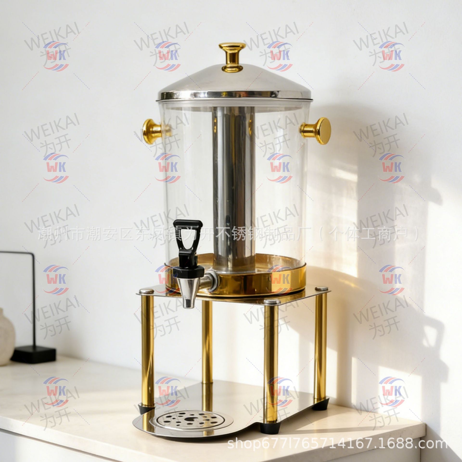 8l máquina de bebidas frías de acero inoxidable cubo de bebidas hoteleras trípode de jugo comercial juicedspenser equipo de bebidas frías comerciales image 8