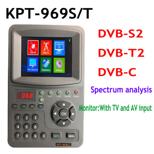KPT-969ST DVB-S2/C/T2 COMBO Satellite Finder Meter