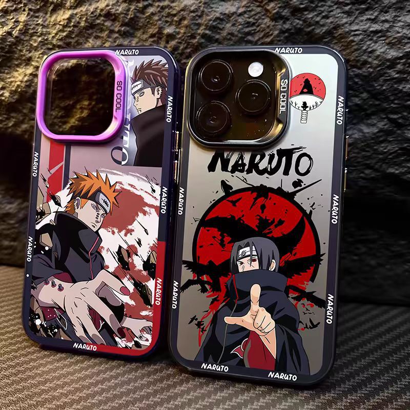 Naruto Iphone16Pro Mobile Phone Case 14 Suitable for Apple 15Promax Sasuke 12 Uchiha Itachi 11X