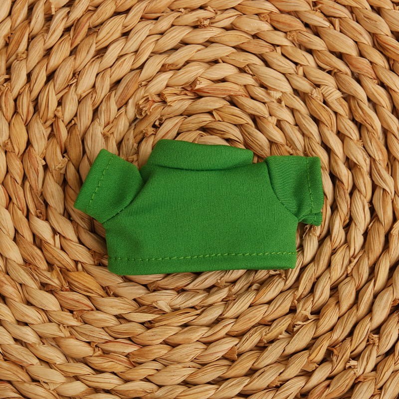 Juguetes de peluche Camisa Ropa Colgante Accesorios para muñecas Muñeca 10cm Dientes faltantes Muñeca de algodón Ropa Accesorios