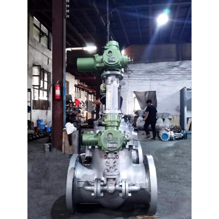 供应机械部/化工部电动闸阀 Z941H-16C DN450楔式法兰连接闸阀