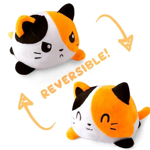 Cute Two-Sided Reversible Cat Plush Toy, Dog, Turtle, Unicorn Children's Gift, Reversible Figurine Wholesale