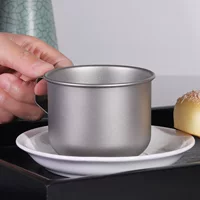 Открытый чистого титана Кубок Кемпинг кофе путешествия чай Кубок бытовой кунг-фу чай набор портативный титана Кубок воды