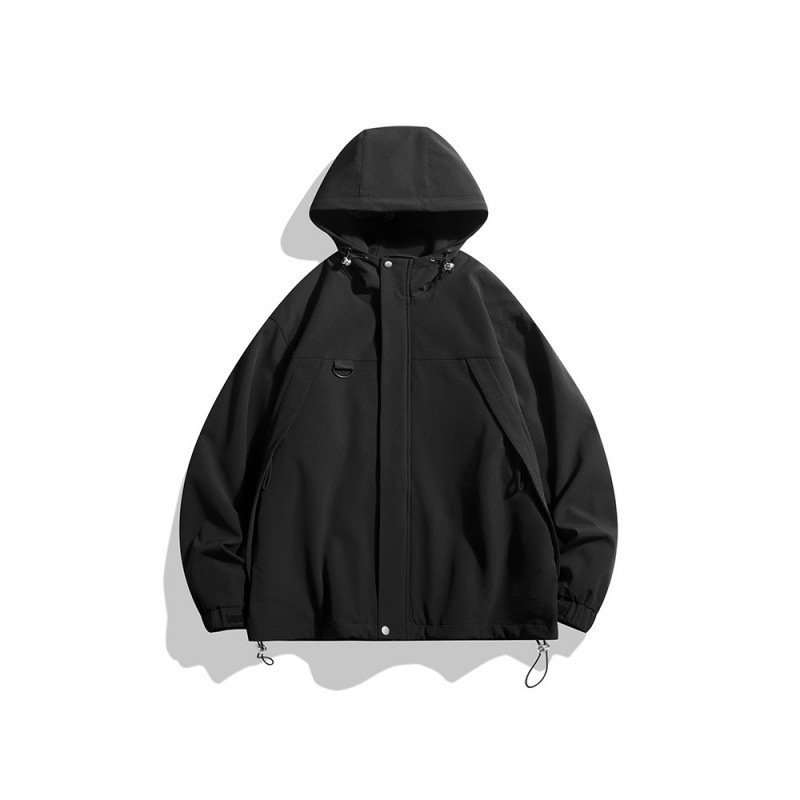 2023 nuevo traje de asalto hombre marca de moda de otoño chaqueta con capuz pareja 23128 image 2