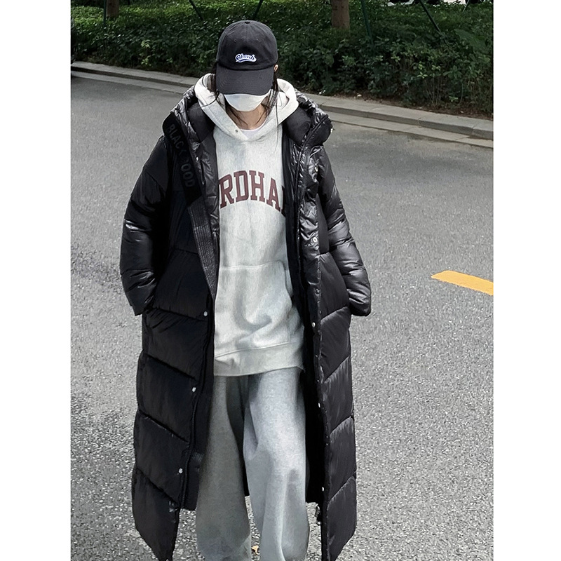 2023 Winter New Men's Solid Color for Couples, Casual Loose Thick Bread Coat, Cotton Jacket_voghion.com
