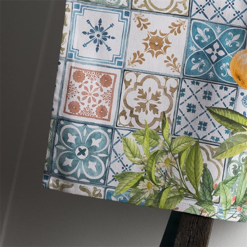 Amazon Impresión digital lienzo delantal cocina hogar manicura ropa de trabajo flor tienda estudio delantal fábrica al por mayor