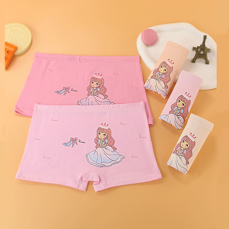Детское underwear boxer shorts в стиле мультяшной принцессы, случайные принты, размеры L–3XL