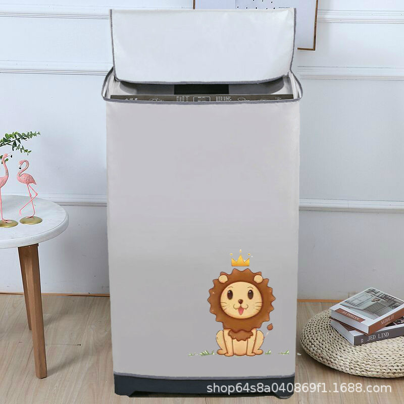 洗濯機カバー防水日焼け止めオックスフォード布全自動波輪通用上蓋防塵厚手メーカー卸売り|undefined