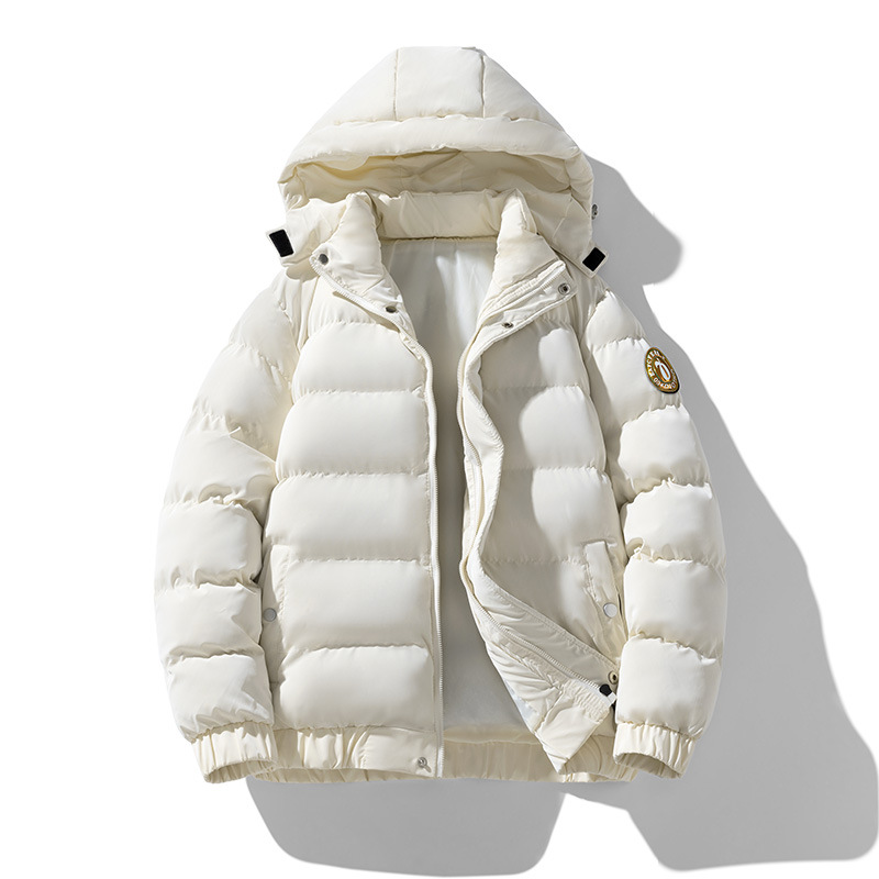 Cotton Padded Jacket For Men 2023 Winter New Thickened Warm Loose Hooded Down Padded Jacket_voghion.com