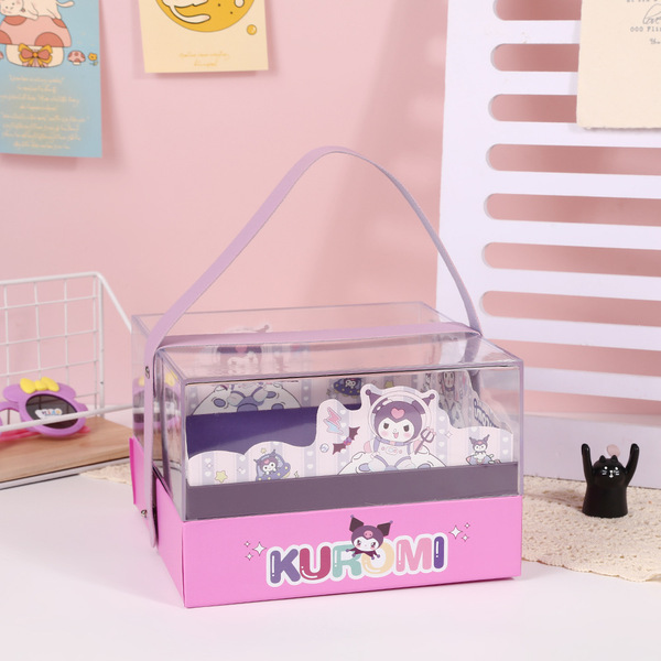 Acrylic transparent cartoon children's gift box