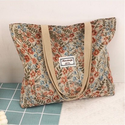 Large-Capacity Commuter Bag, Handbag, 2025 New Style Shoulder Tote Bag, Versatile Casual Canvas Bag, Tutoring Bag