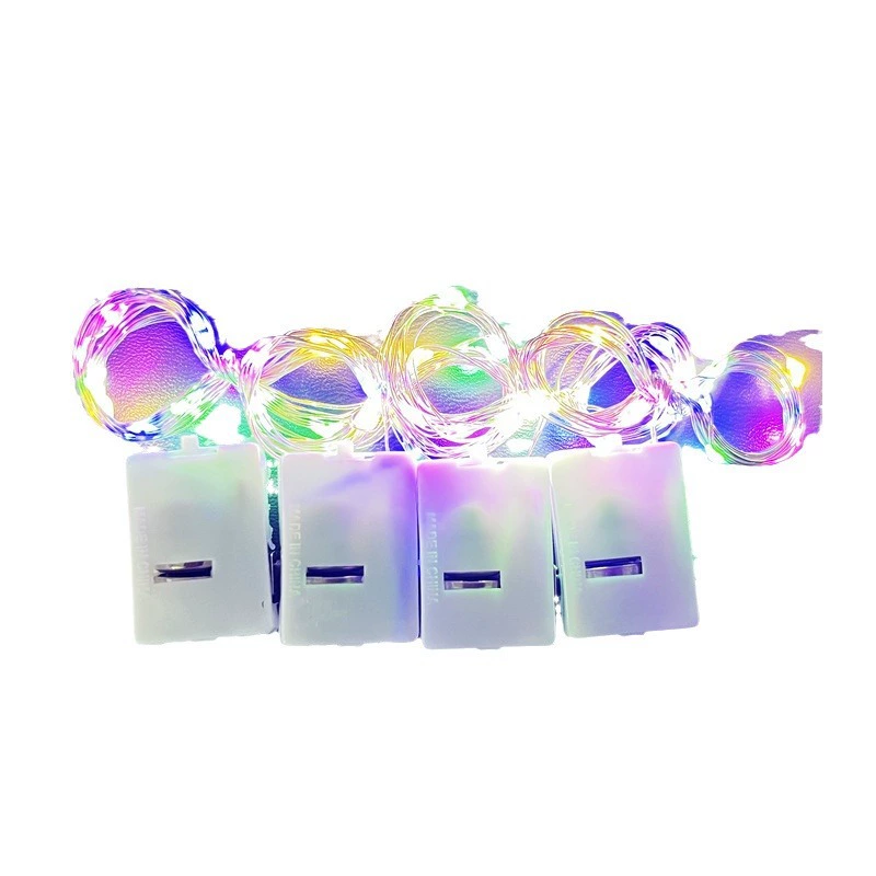 LED медная световая лента, подарочная коробка, мигающие огни