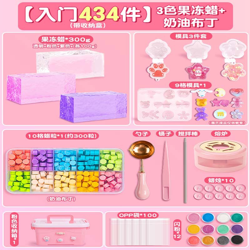 Sello de laca de fuego, sello de laca de fuego, sello de cera de goma, juguetes hechos a mano para chicas DIY