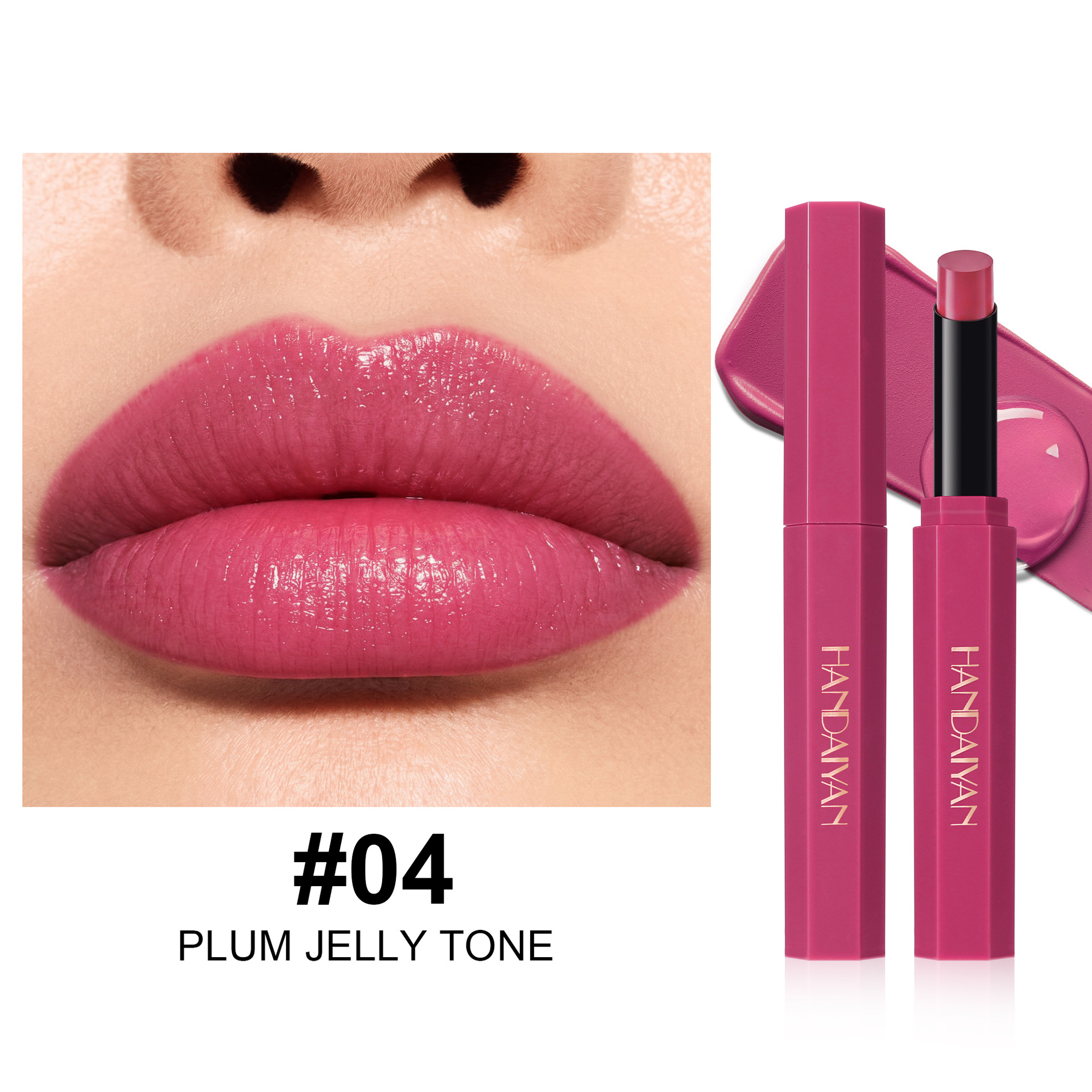 Transfronterizo maquillaje de labios HANDAIYAN Xiyin TK especial para lápiz labial mate portátil simple 6 lápiz labial niebla