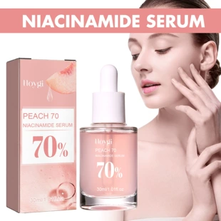 Серум (Hoygi Peach 70) ниацинамид 70%, осветляющий и увлажняющий, уменьшение пор, 30 мл