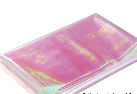 厂商新品22U红光彩虹膜 原红光膜 高闪幻彩膜、多色 按规分条切张